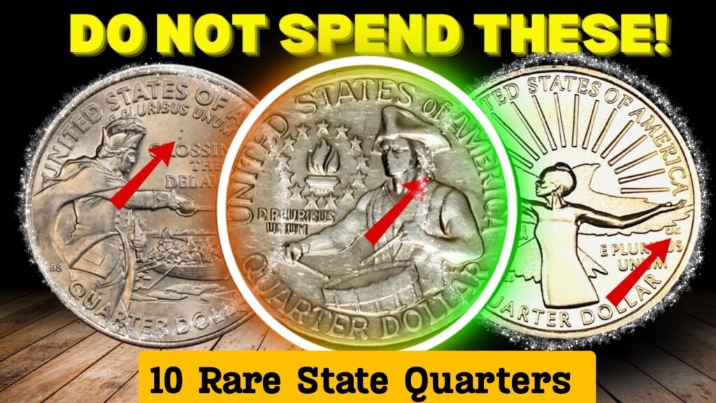 10 Rare State Quarters