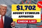 $1,702 August Stimulus Approved