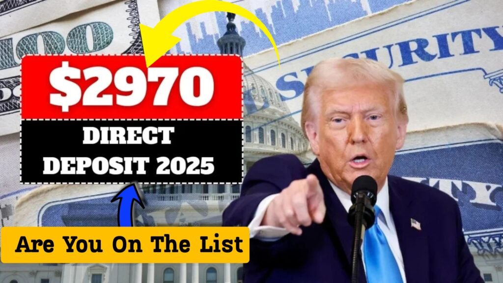 $2,970 Direct Deposit Approved For Millions In 2025