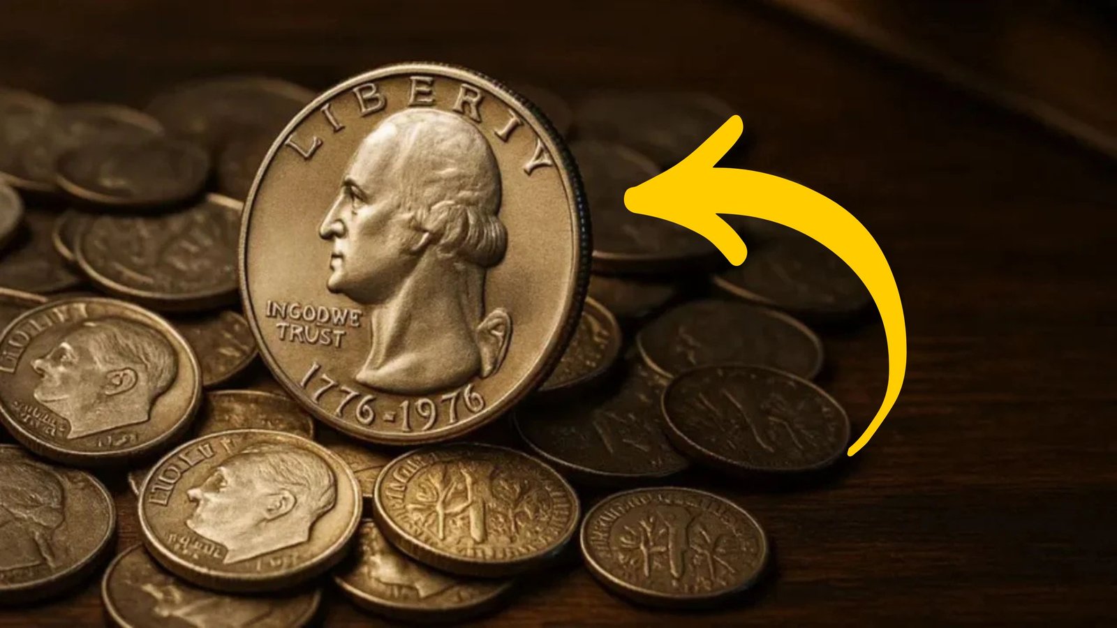 Rare Dimes And A Bicentennial Quarter