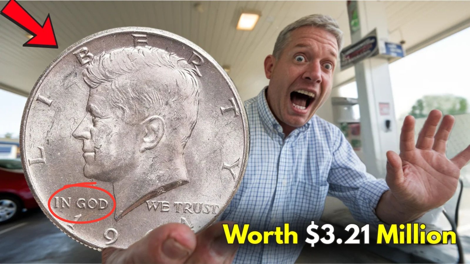 Gas Station Clerk Finds $3.21 Million Kennedy Half Dollar in Change